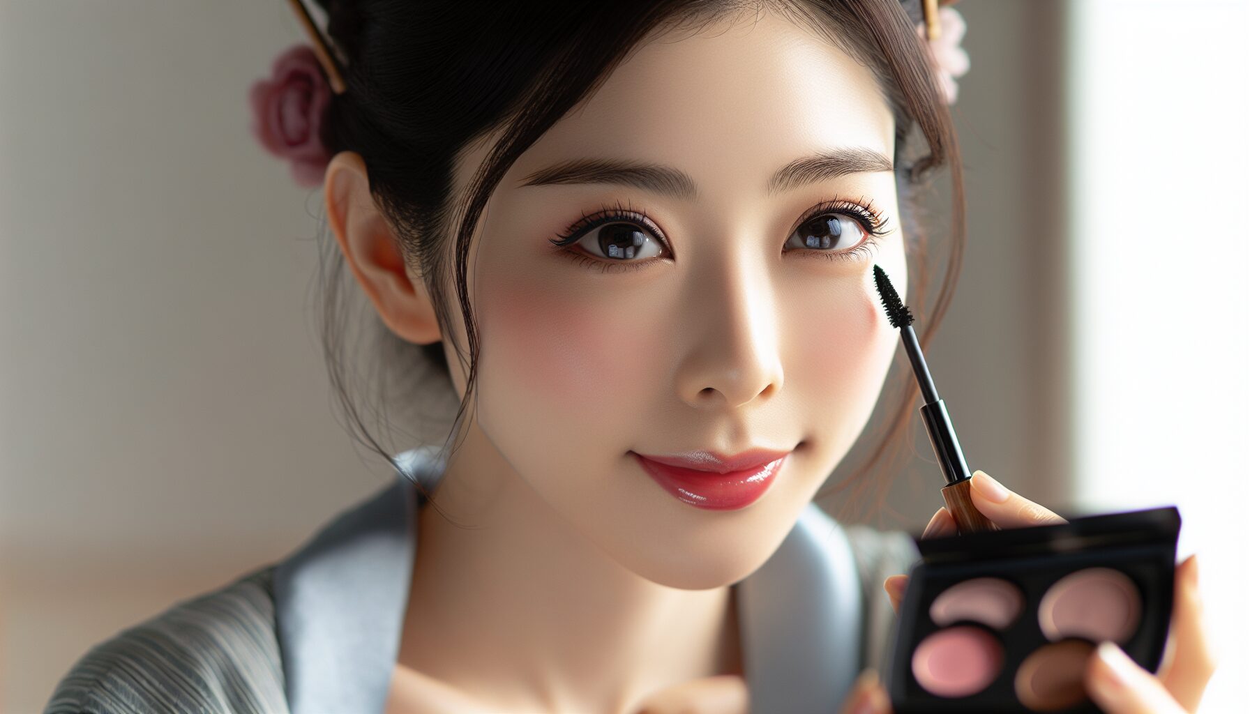 メイク　日本人　女性　かわいい image 1